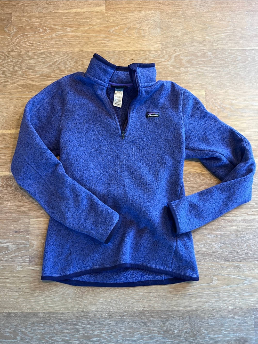 Patagonia Better Sweater Purple Half-Zip Fleece Pullover